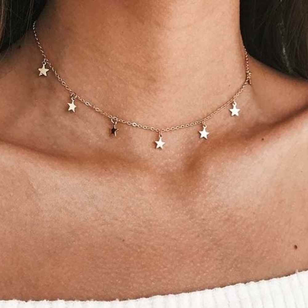 star choker necklace